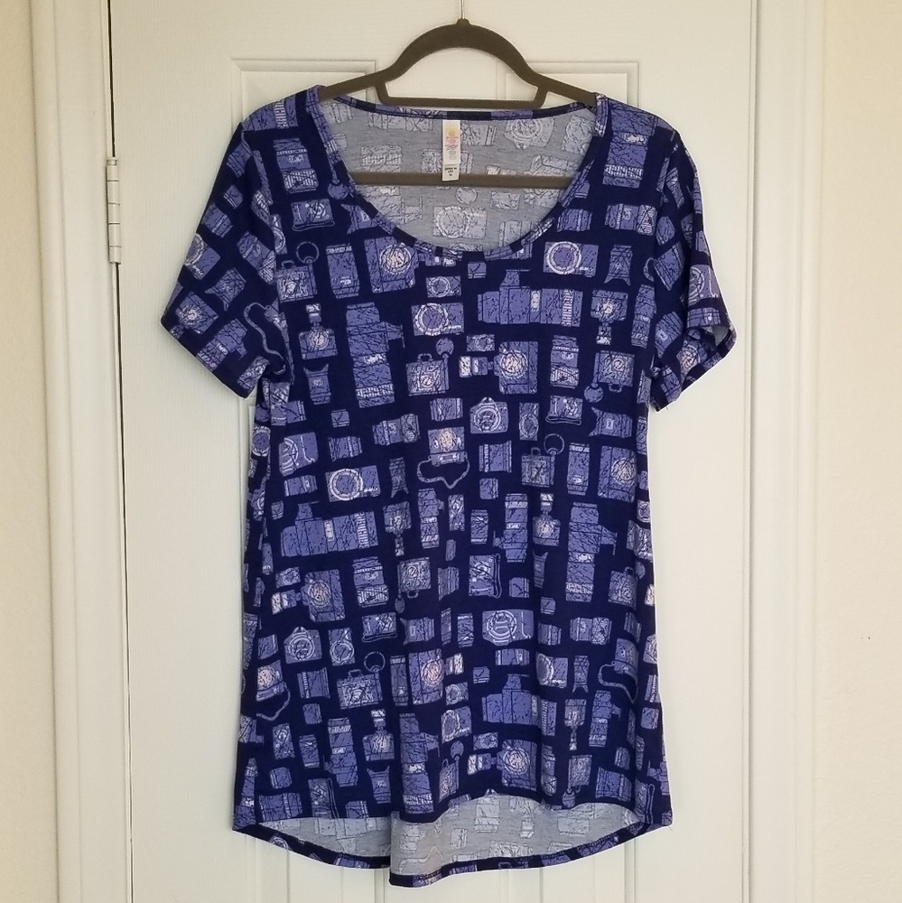LulaRoe Classic Tee- Cameras